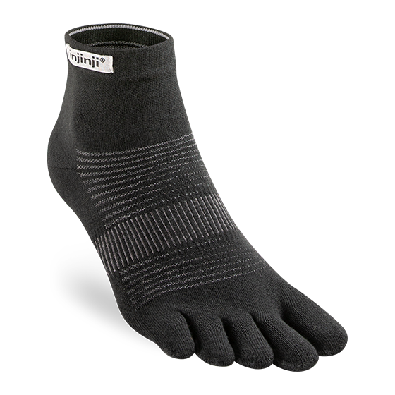 Injinji Run Thin Cushion - Quarter Toe Socks
