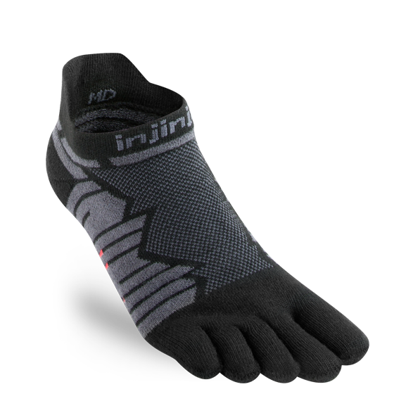 Injinji Ultra Run Midweight Cushion - Tab Toe Socks