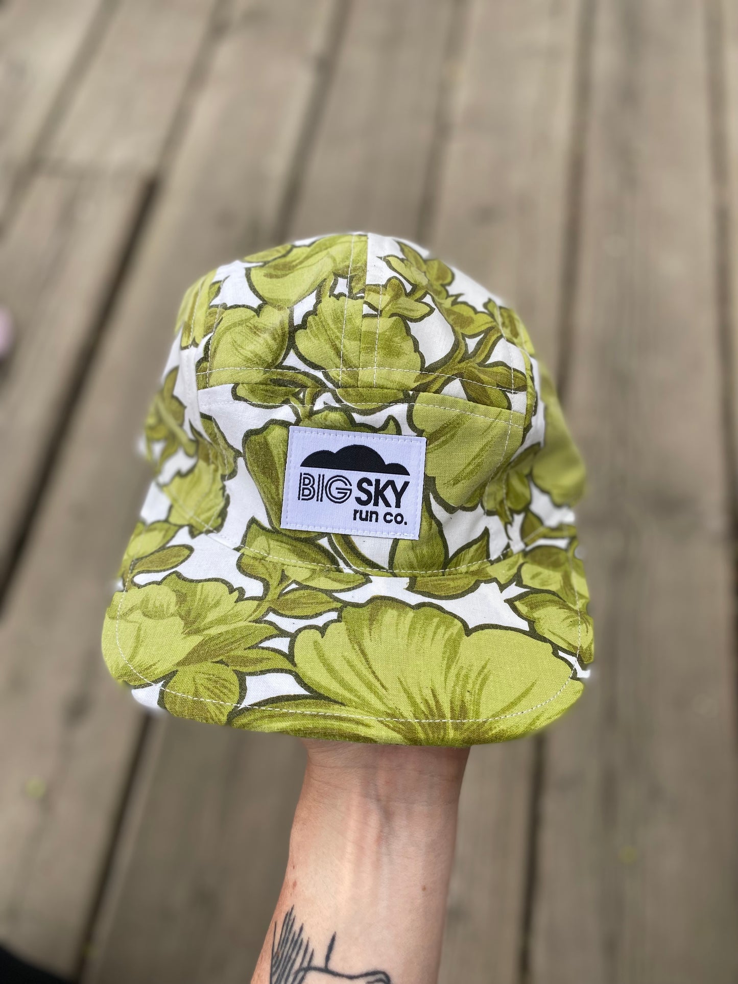 Big Sky Run Co + Oldhat 5 Panel Handmade Hats