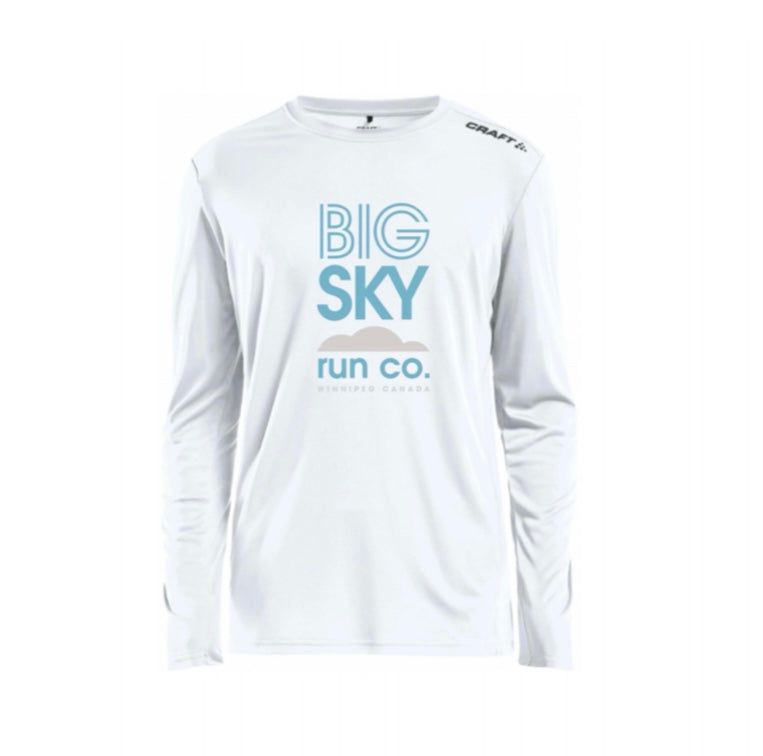 Men's Big Sky Run Co Craft Long Sleeve Shirt