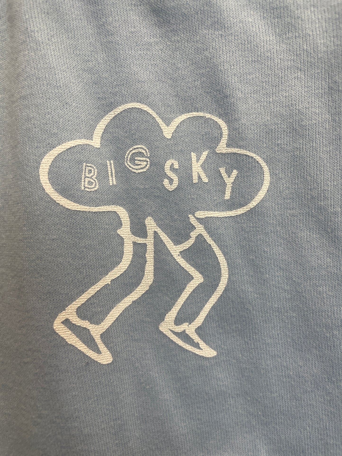 Big Sky Run Club Baby Onesie