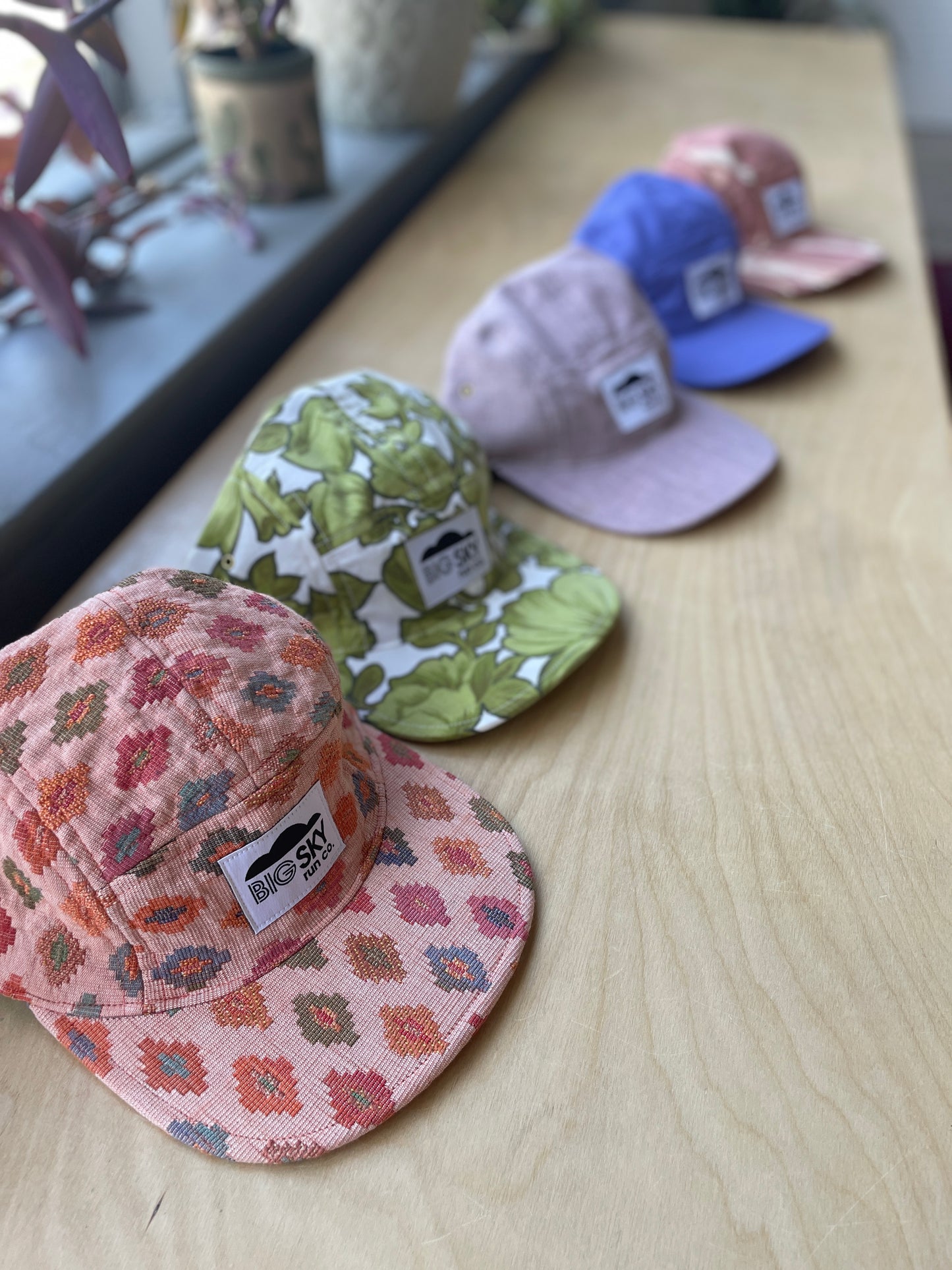 Big Sky Run Co + Oldhat 5 Panel Handmade Hats