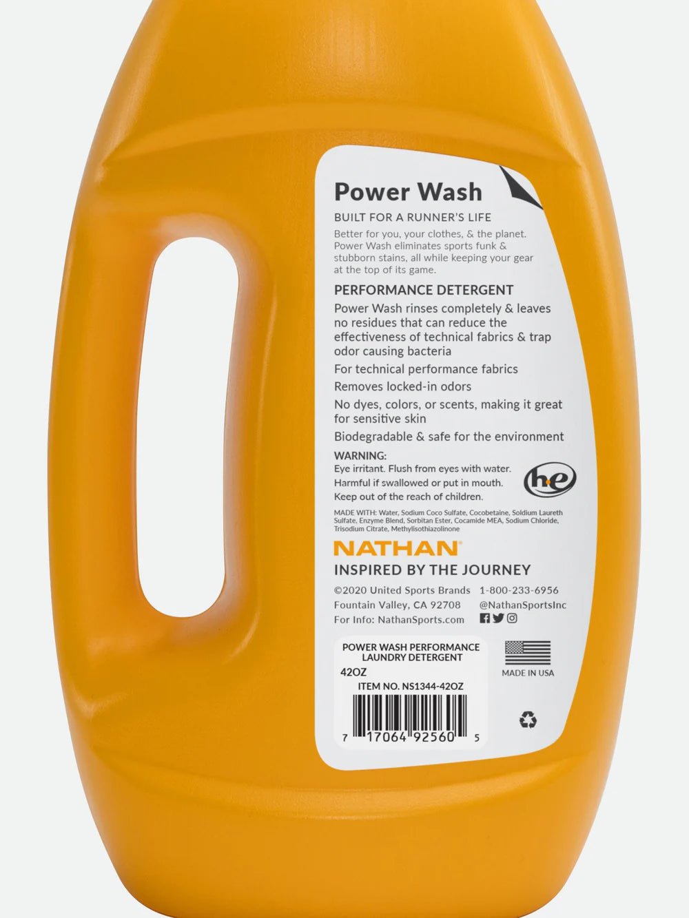 Nathan Power Wash™ Performance Laundry Detergent