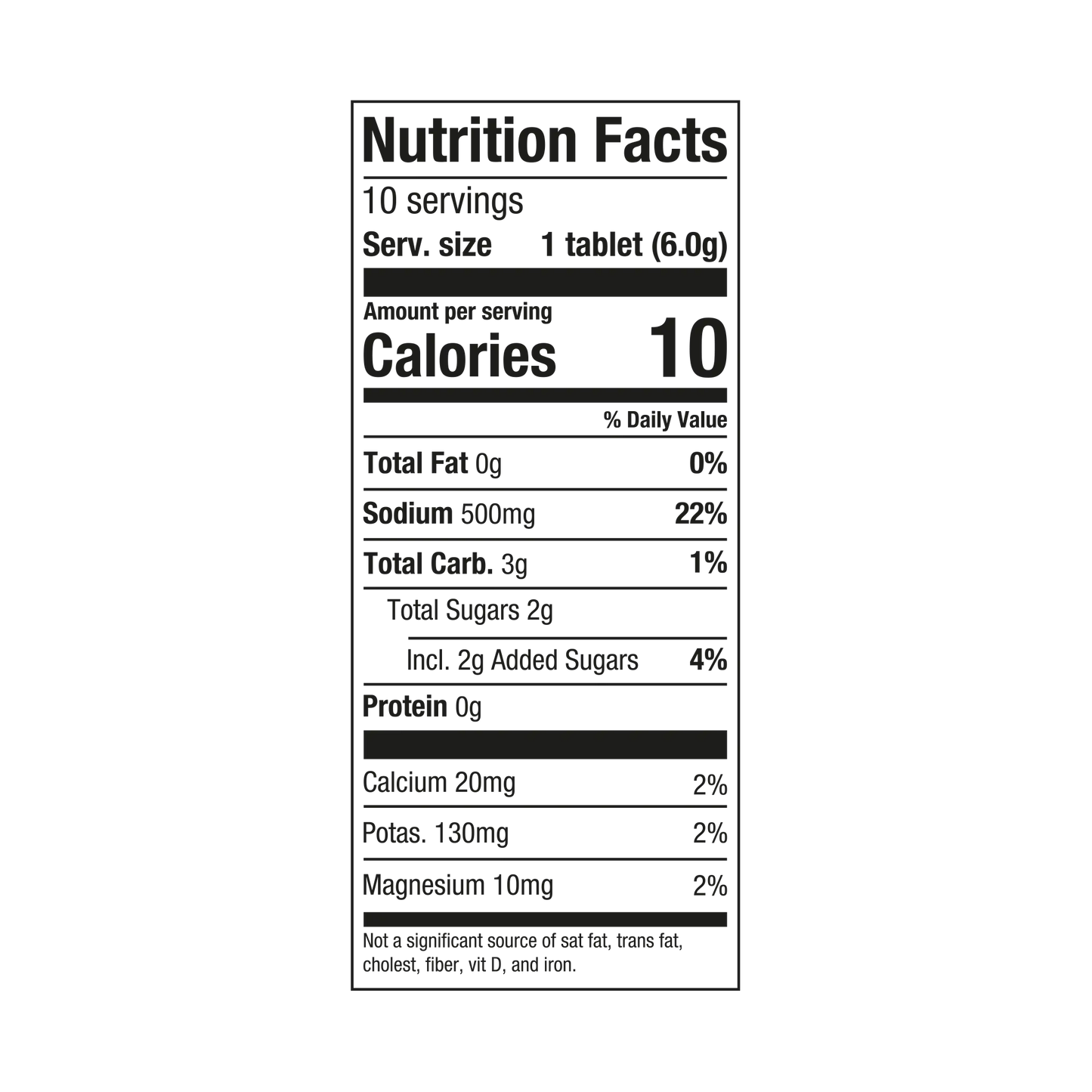 Precision Hydration Electrolyte Tabs