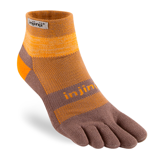 Injinji Trail Midweight Cushion - Quarter Toe Socks