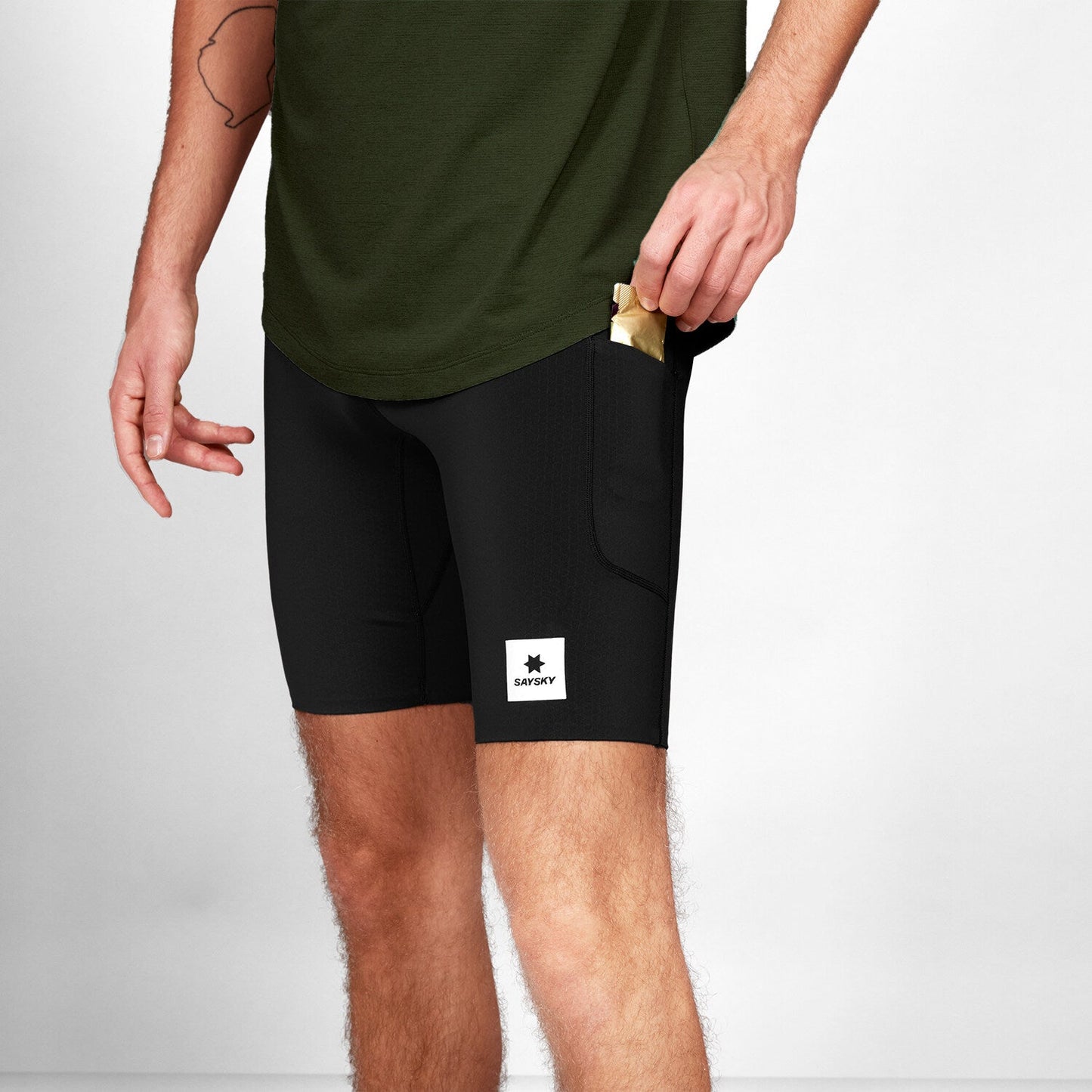 Men's SAYSKY Combat+ Short Tights 9"