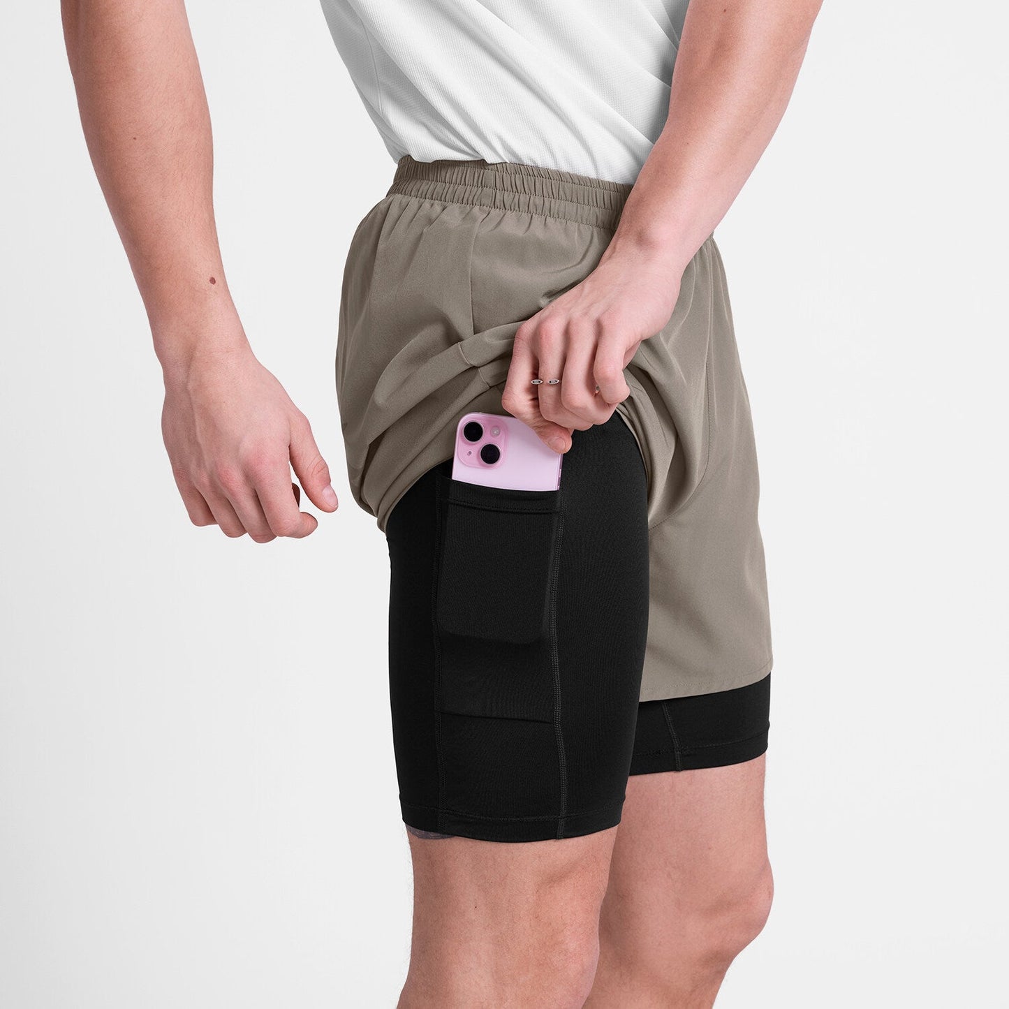 Men's SAYSKY 2 in 1 Pace Shorts 5"