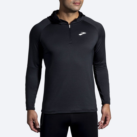 Men's Brooks Notch Thermal Hoody 2.0 Zip Long Sleeve