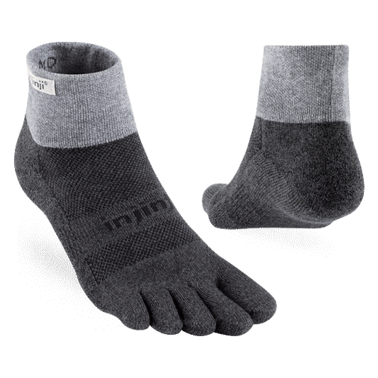 Injinji Trail Midweight Cushion - Quarter Toe Socks