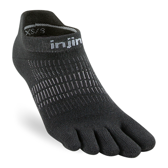 Injinji Women's Run Lightweight Cushion - Tab Toe Socks