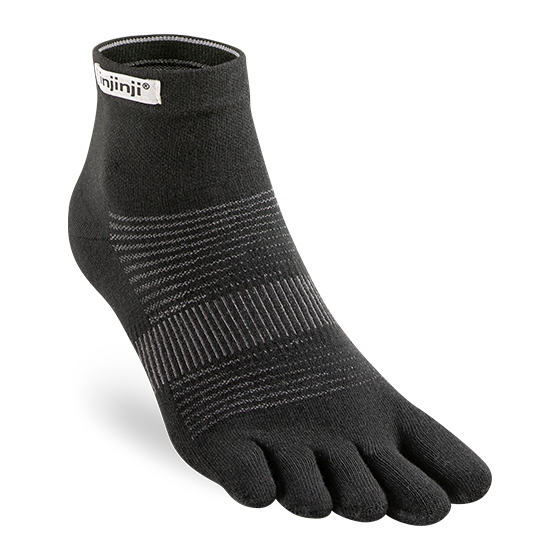 Injinji Run Lightweight Mini-Crew Toe Socks