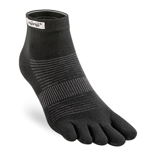 Injinji Run Lightweight Cushion - Quarter Toe Socks