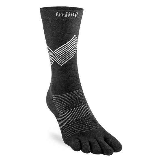 Injinji Run Lightweight Cushion - Crew Socks