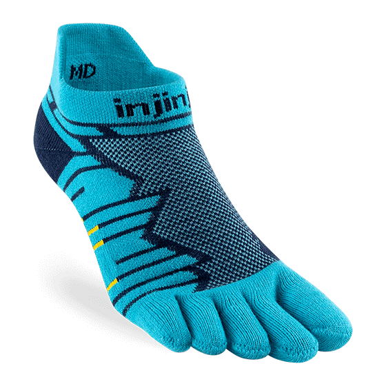 Injinji Ultra Run Midweight Cushion - Tab Toe Socks