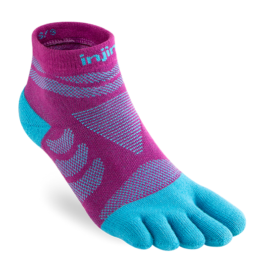 Injinji Women's Ultra Run Technical Mini-Crew Toe Socks