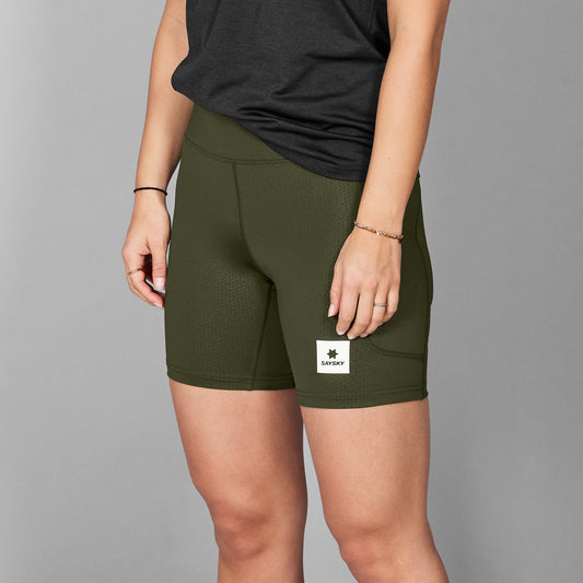 Women's SAYSKY Combat + Short Tights 7"