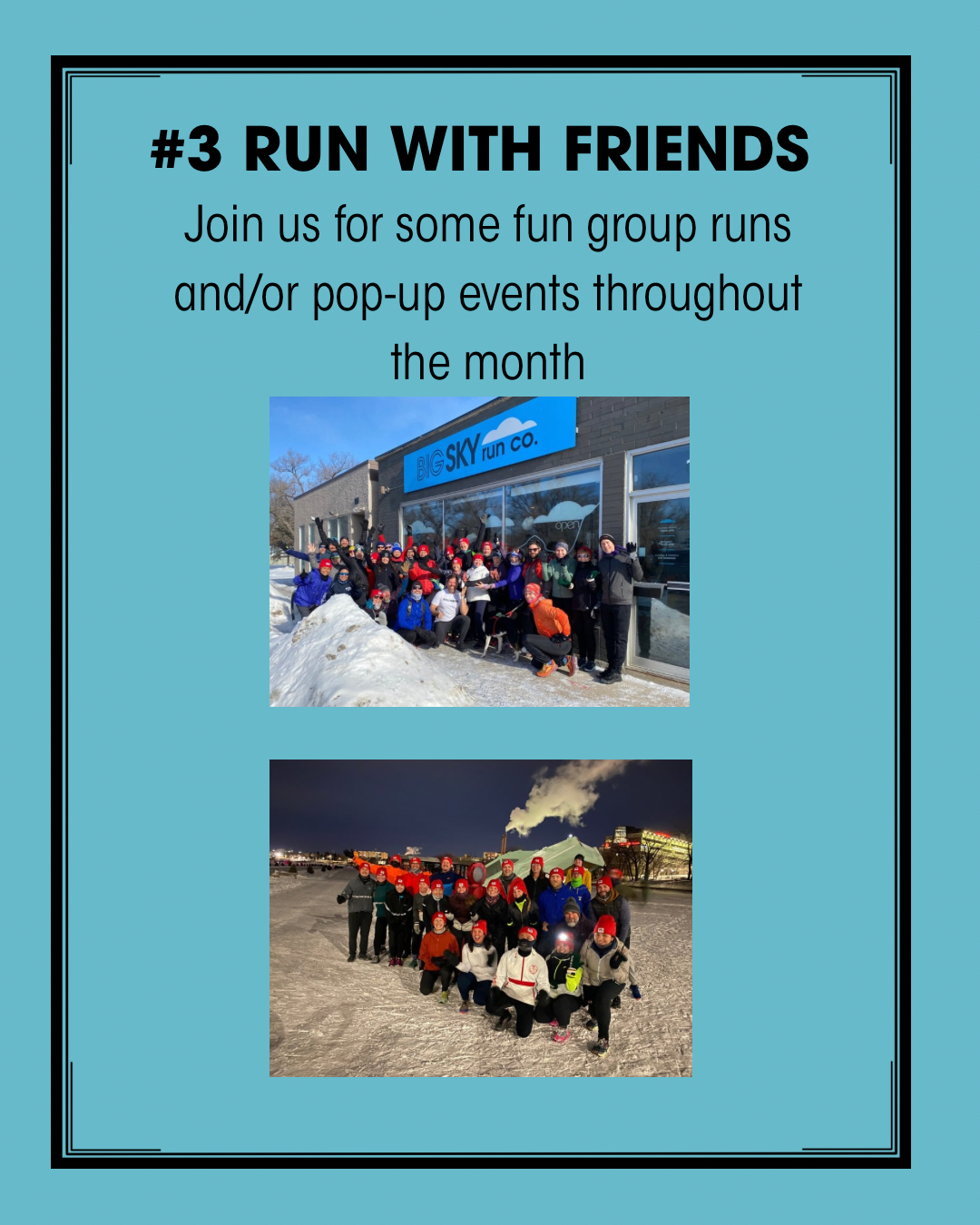 Streak Through January with Big Sky Run