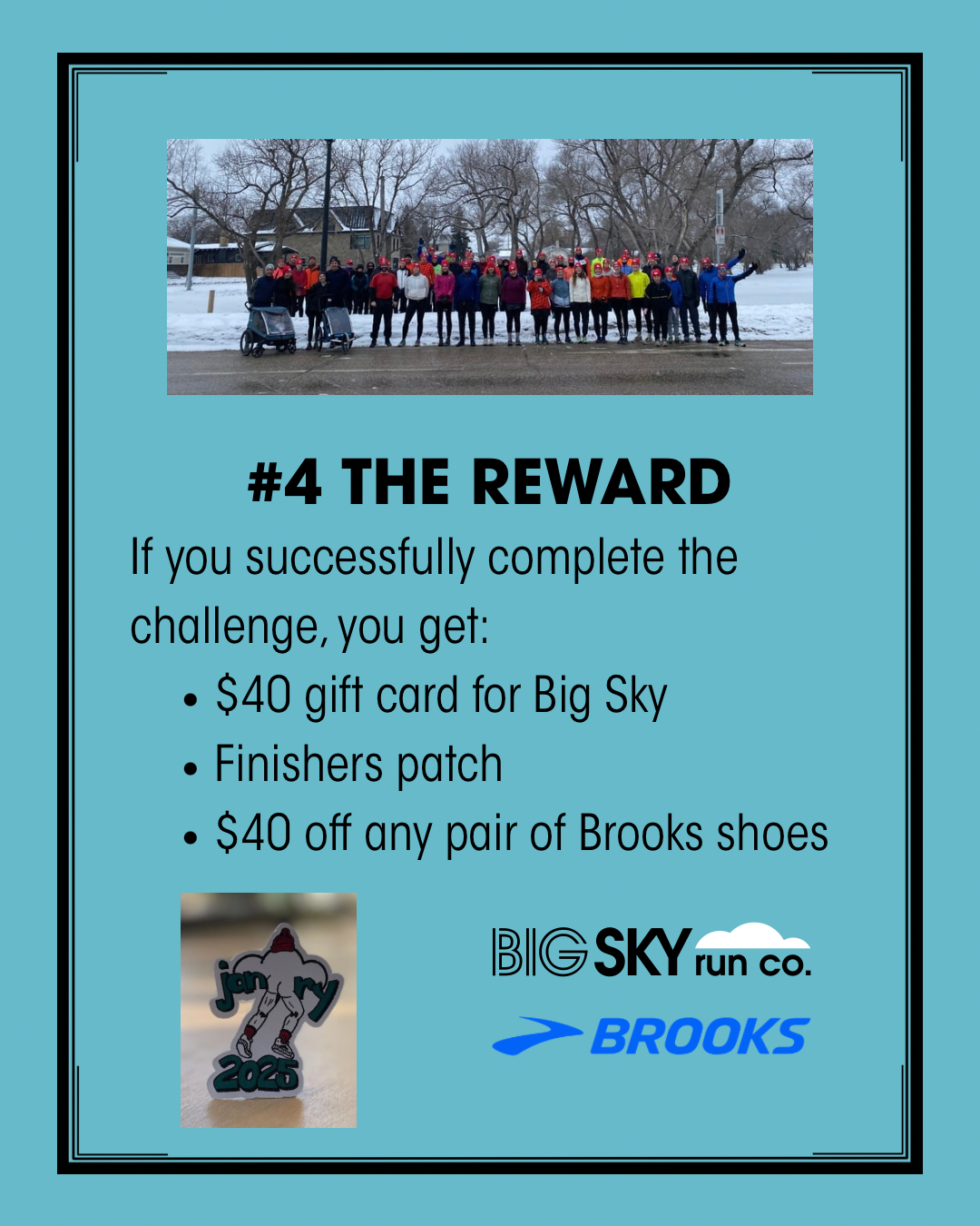Streak Through January with Big Sky Run