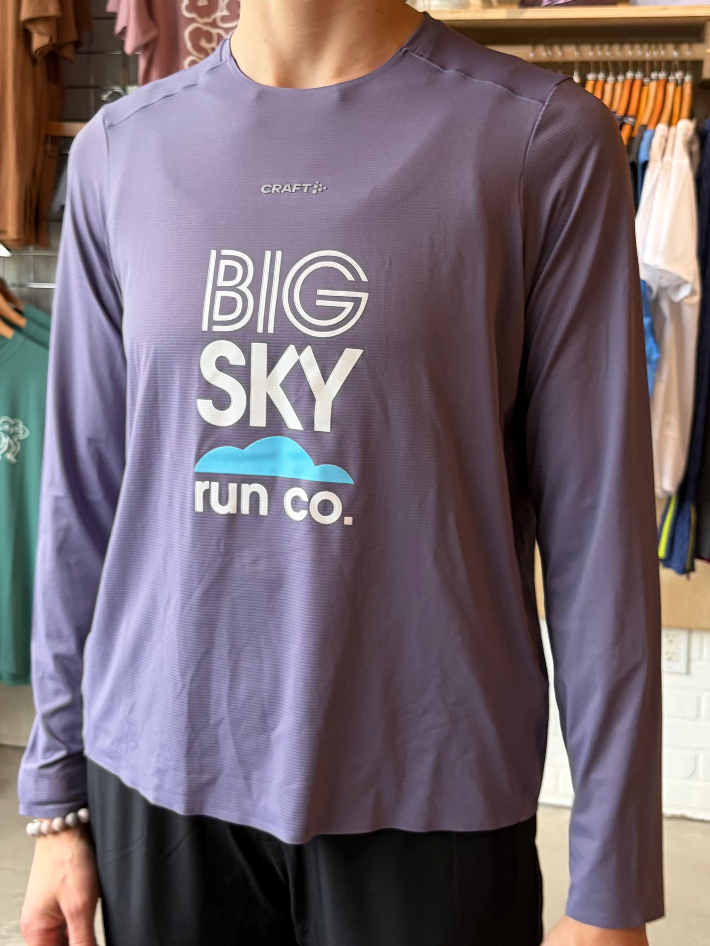 Women's Big Sky Run Co + Craft Hypervent Long Sleeve Shirt