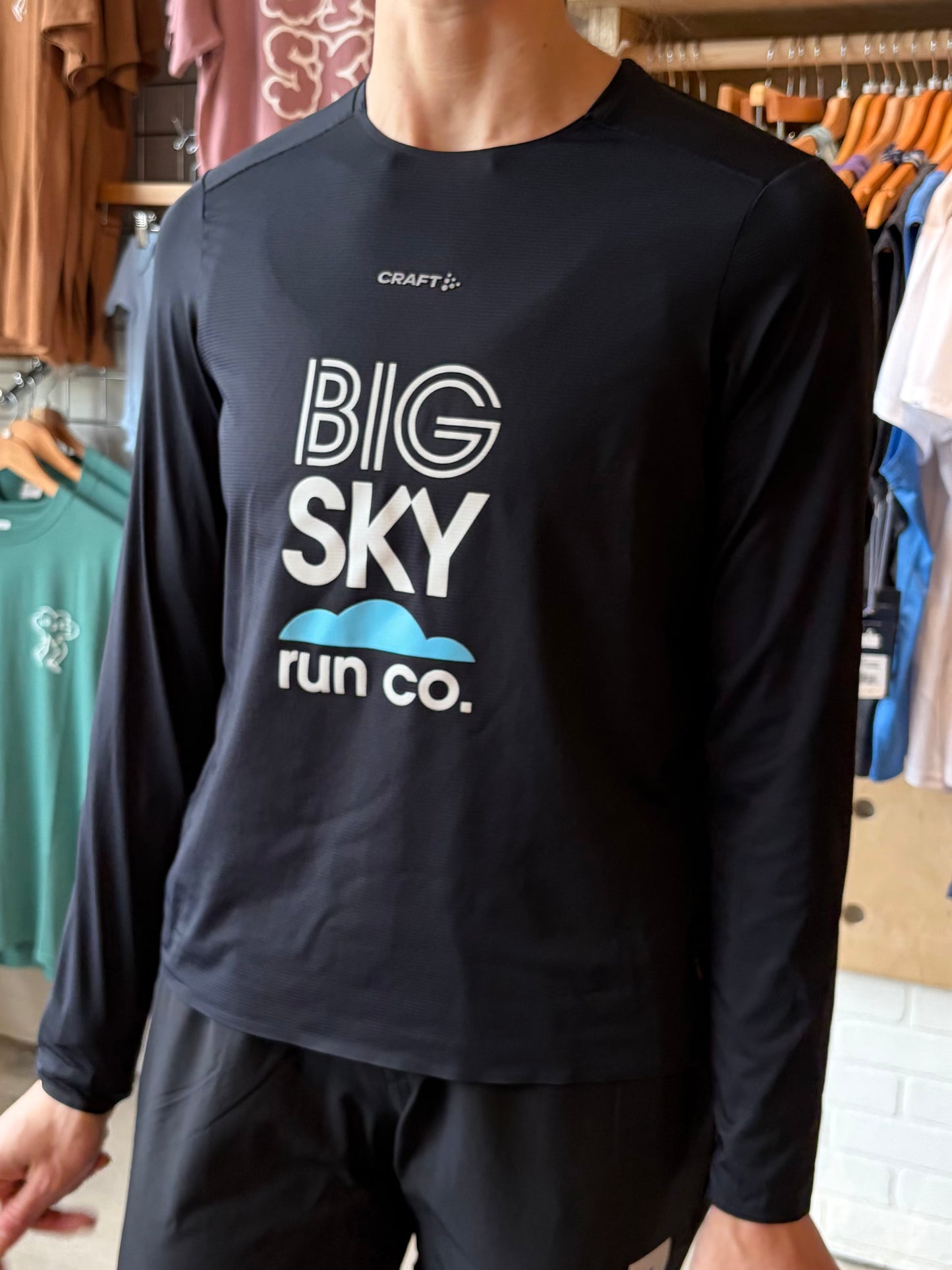 Women's Big Sky Run Co + Craft Hypervent Long Sleeve Shirt
