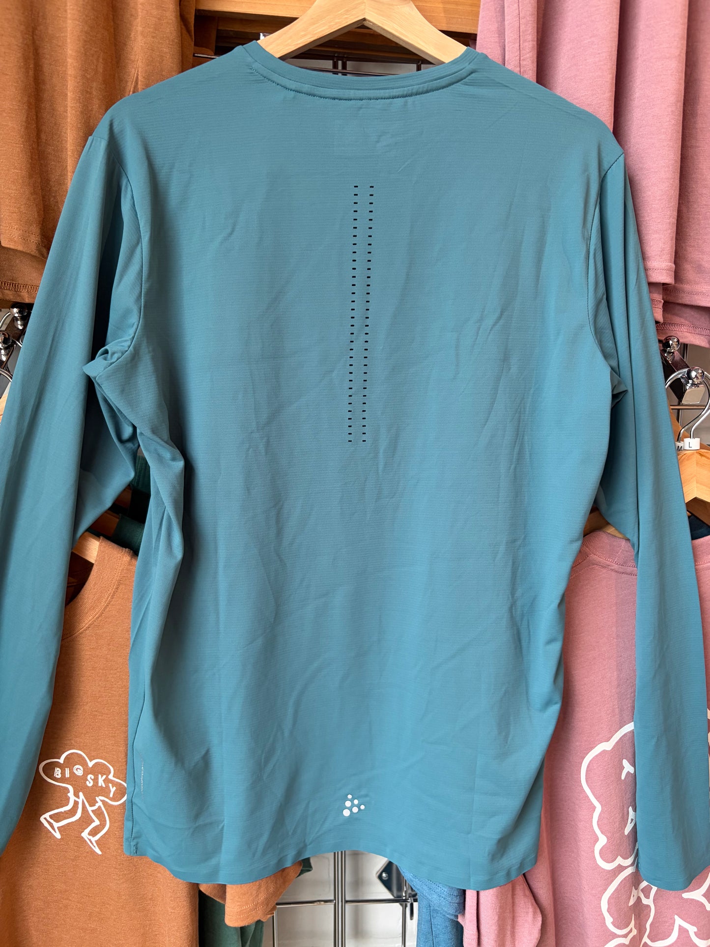 Men's Big Sky Run Co + Craft Hypervent Long Sleeve Shirt