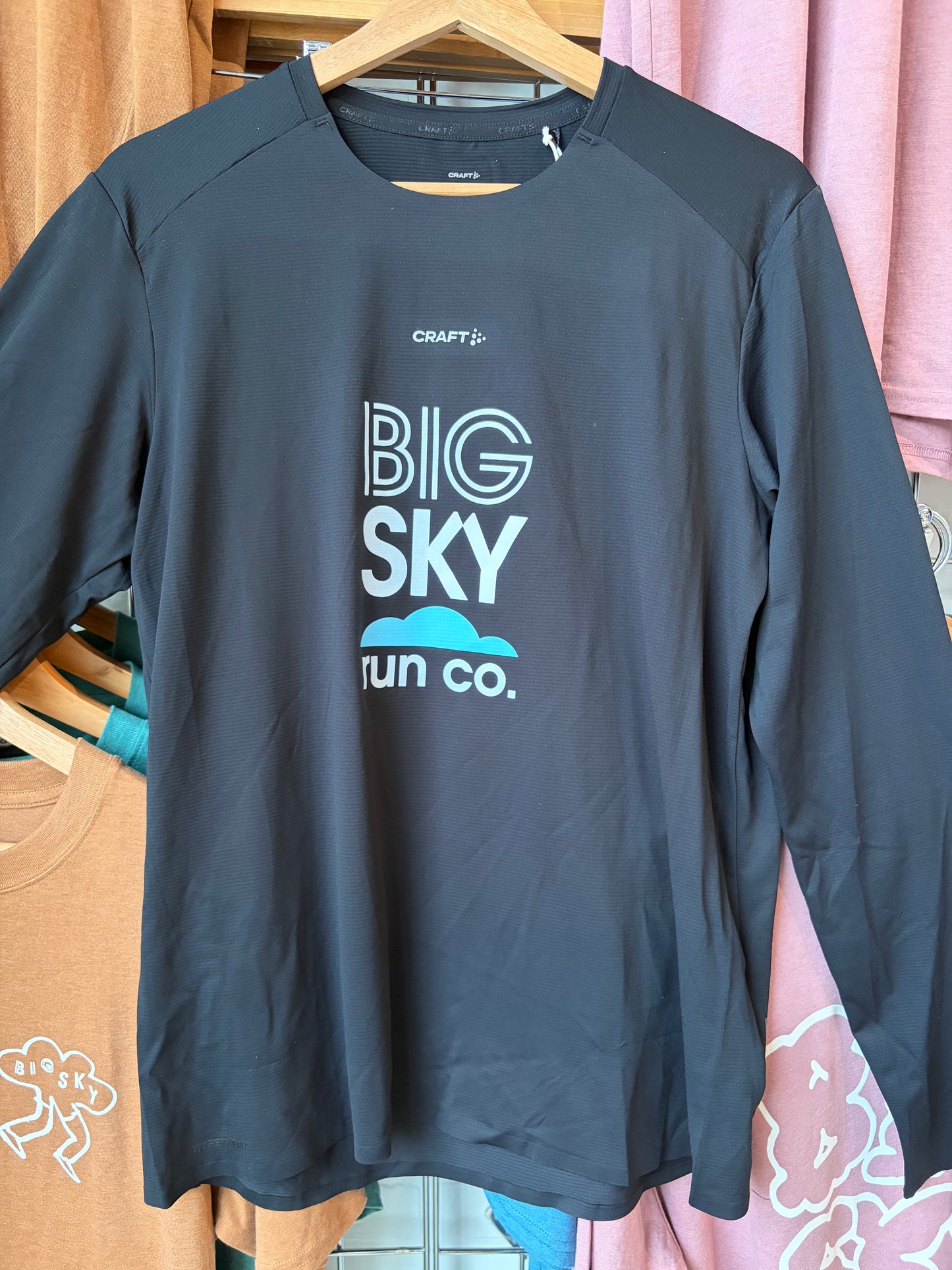 Men's Big Sky Run Co + Craft Hypervent Long Sleeve Shirt