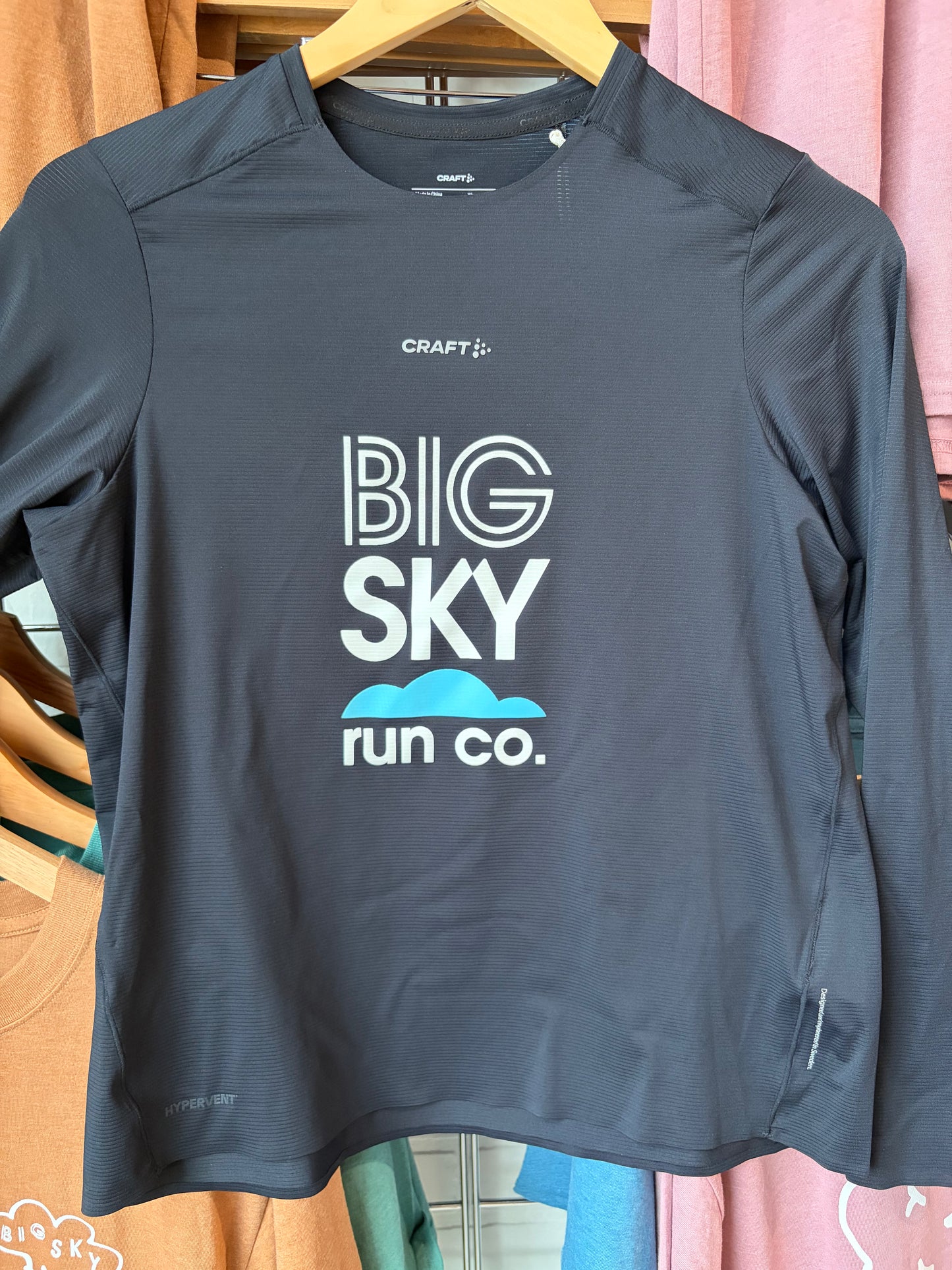Women's Big Sky Run Co + Craft Hypervent Long Sleeve Shirt
