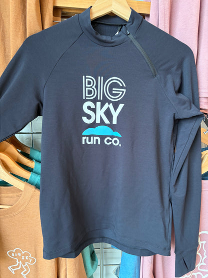 Women's Big Sky Run Co + Craft SubZ Zip Long Sleeve Jersey