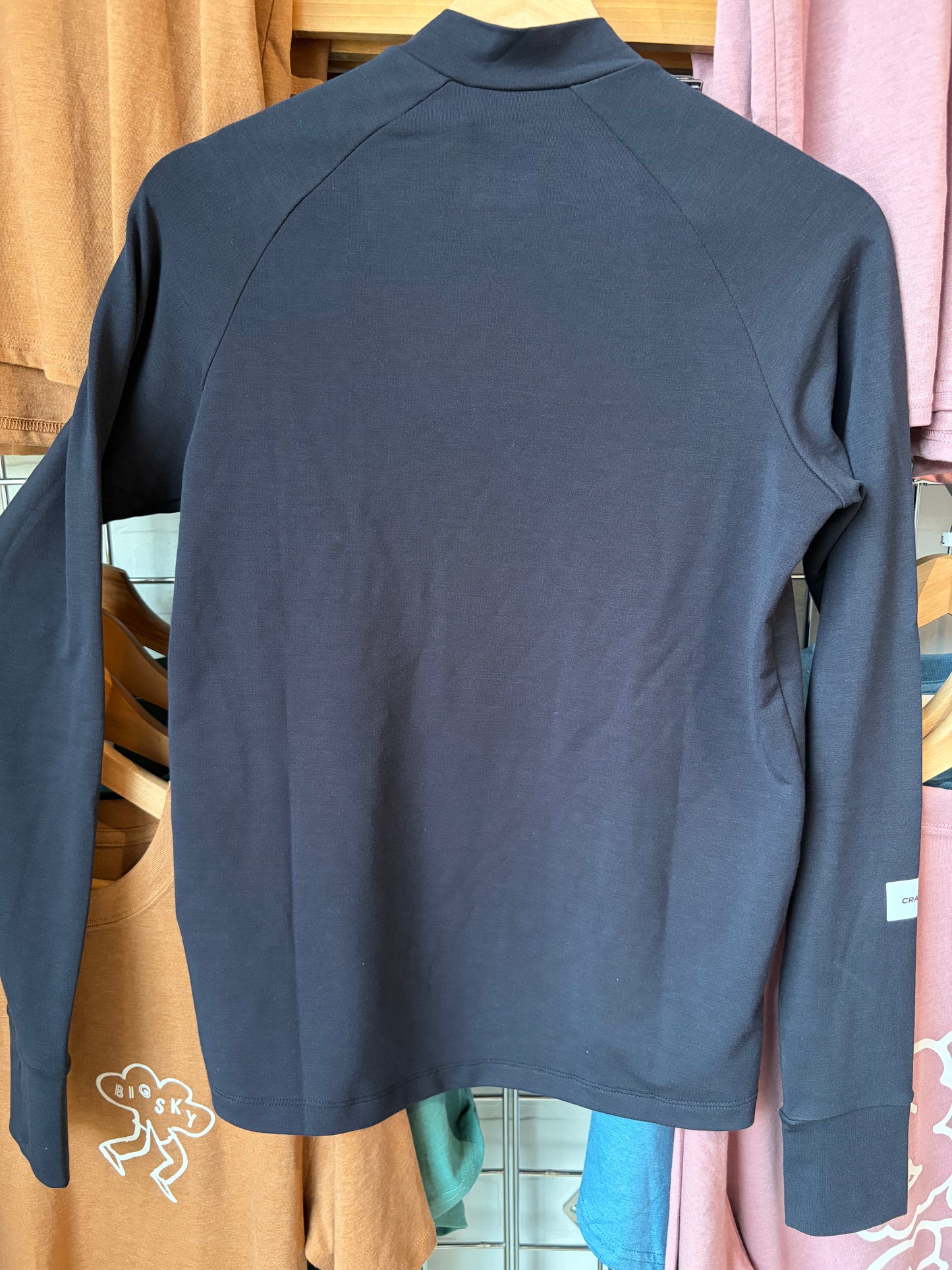 Women's Big Sky Run Co + Craft SubZ Zip Long Sleeve Jersey