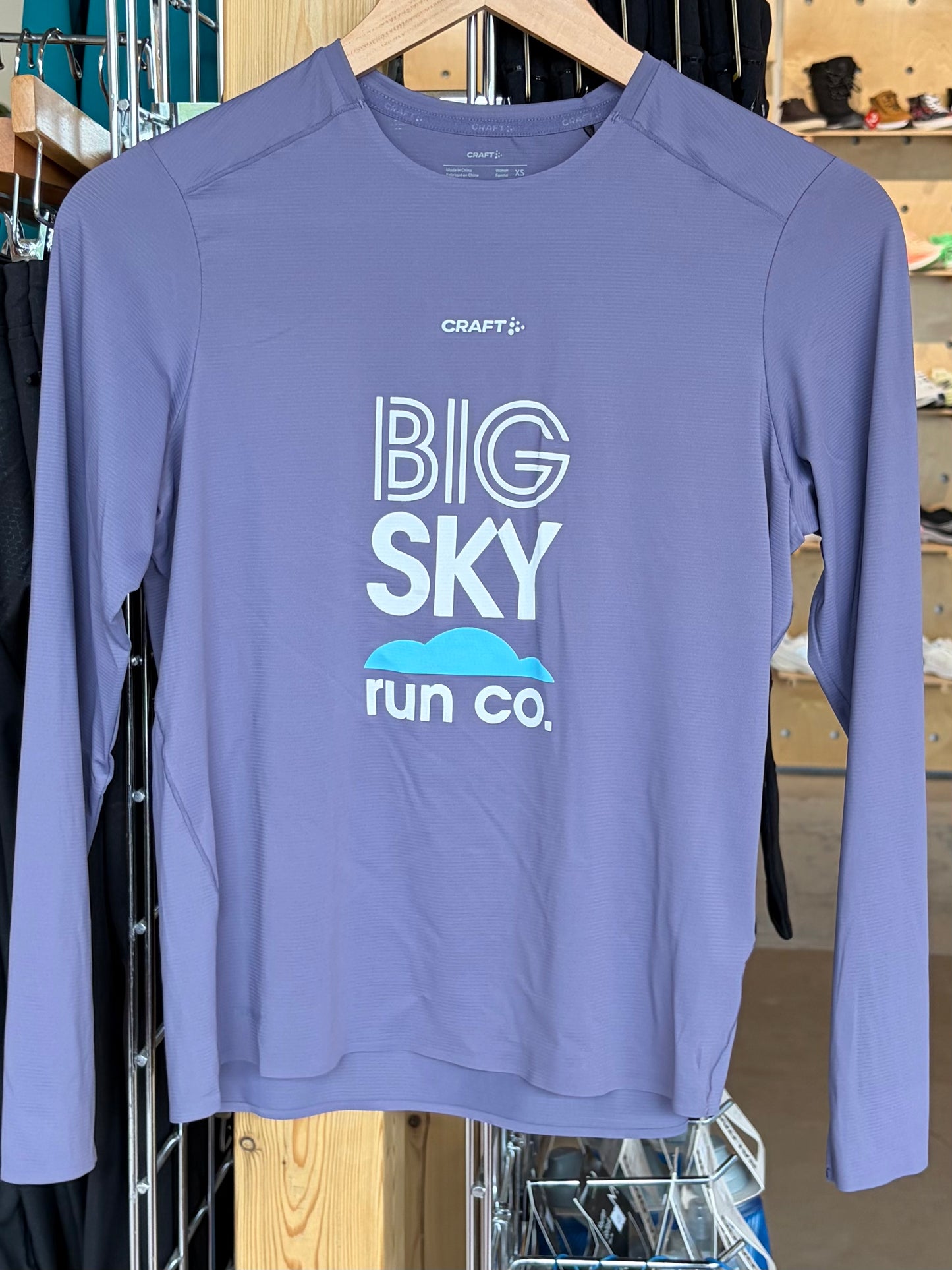 Women's Big Sky Run Co + Craft Hypervent Long Sleeve Shirt