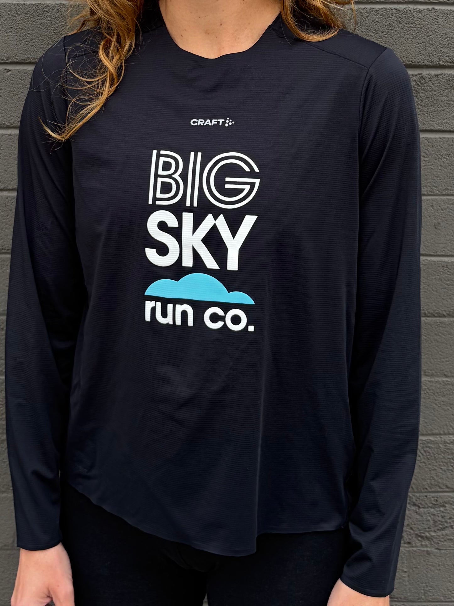 Women's Big Sky Run Co + Craft Hypervent Long Sleeve Shirt