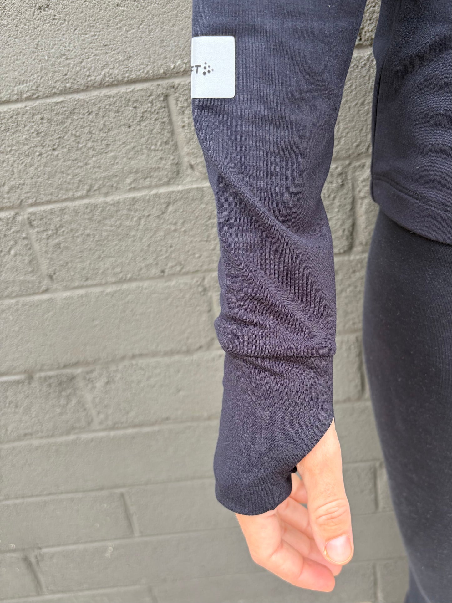 Women's Big Sky Run Co + Craft SubZ Zip Long Sleeve Jersey