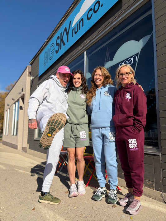 Big Sky Run Club Hoodie Sweatshirt