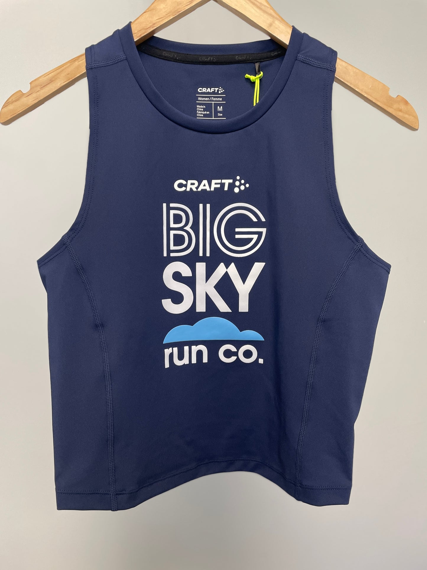 Women's Big Sky Run Co + Craft Crop Singlet