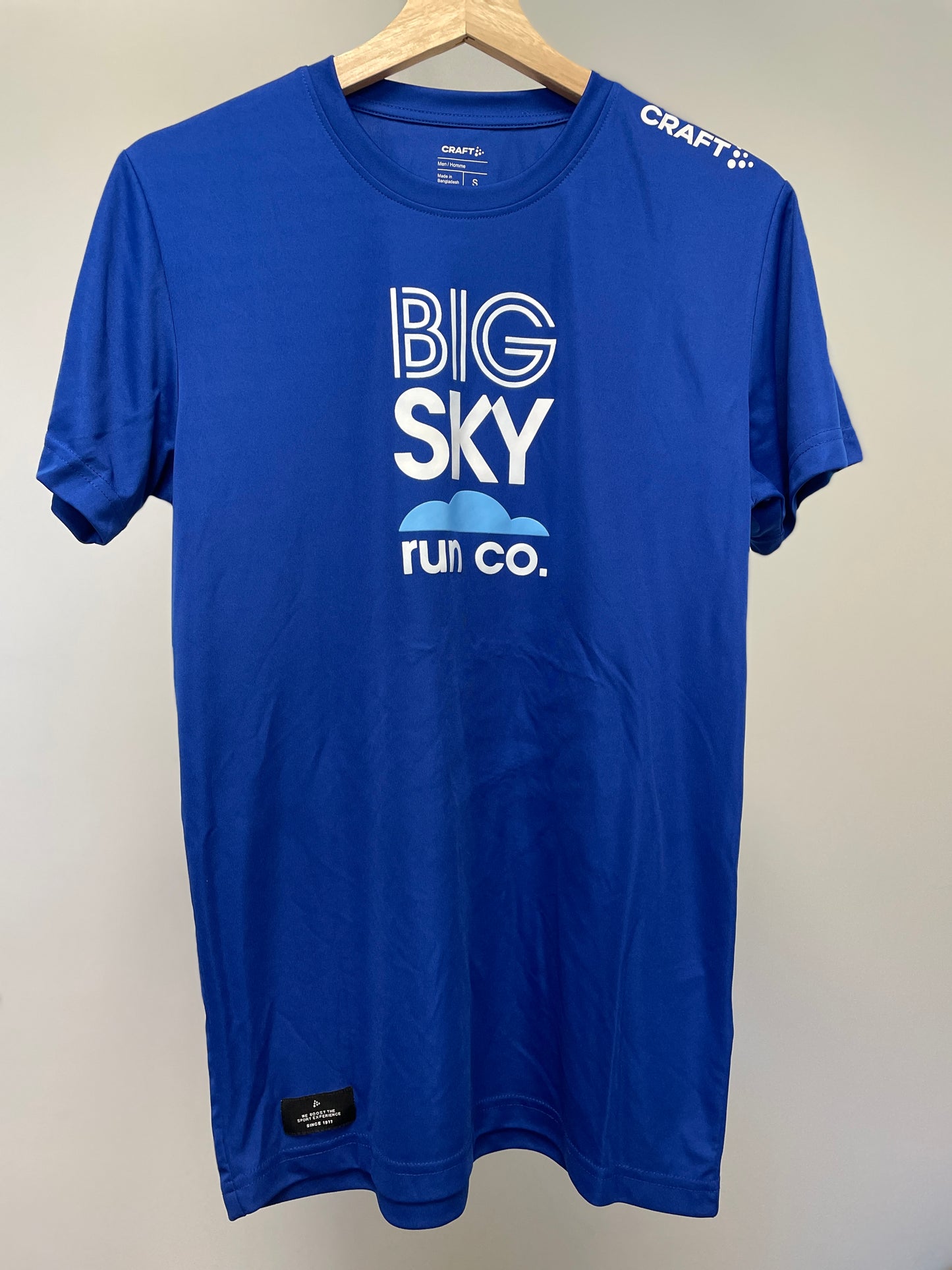 Men's Big Sky Run Co + Craft Short Sleeve Shirt