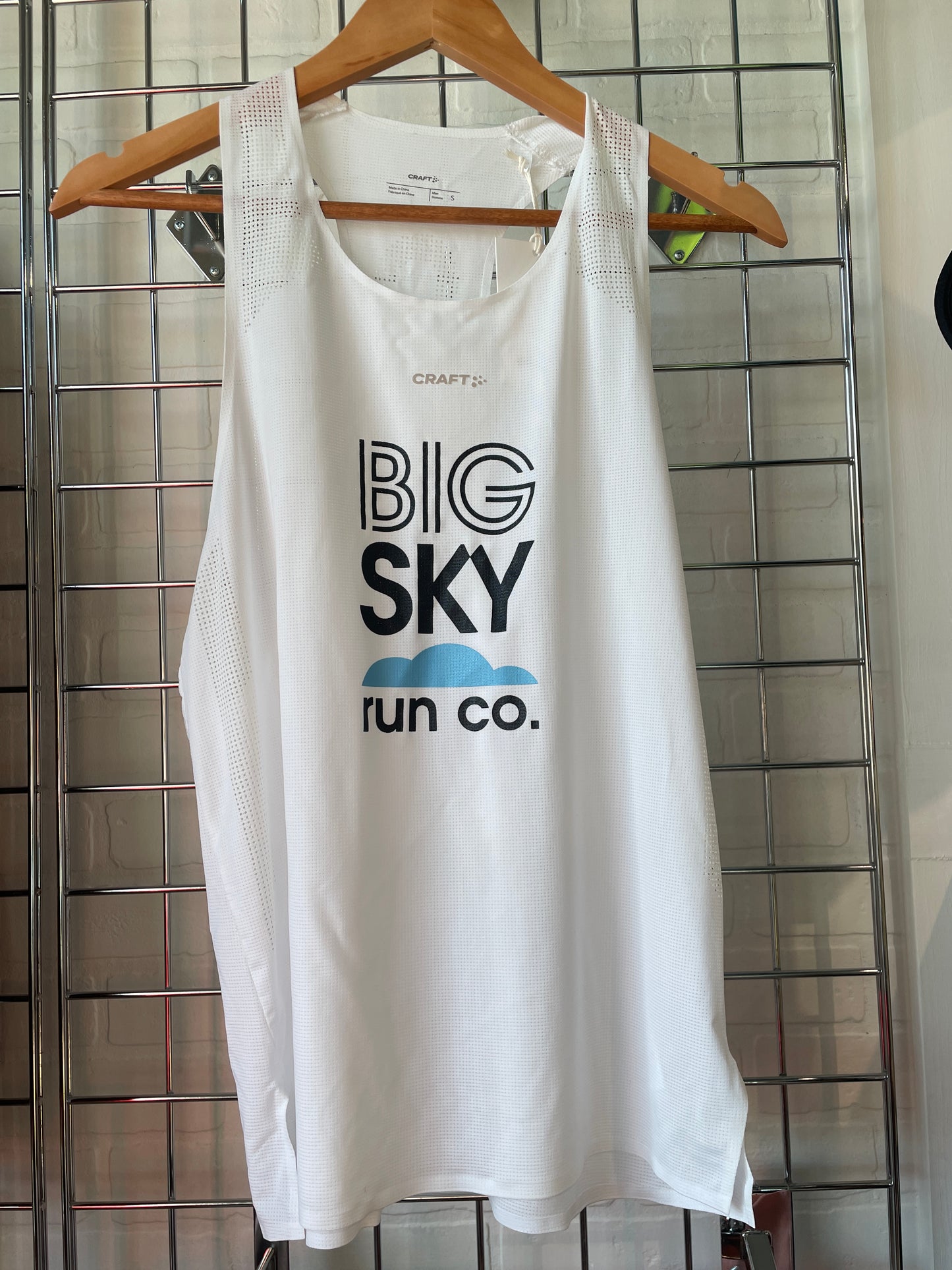 Men's Big Sky Run Co + Craft Race Day Singlet 2