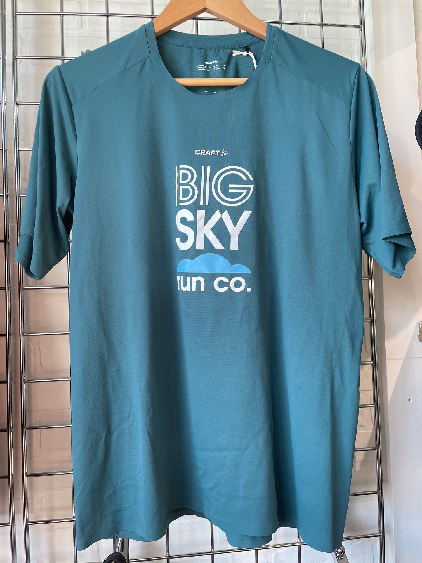 Men's Big Sky Run Co + Craft Hypervent Short Sleeve Shirt