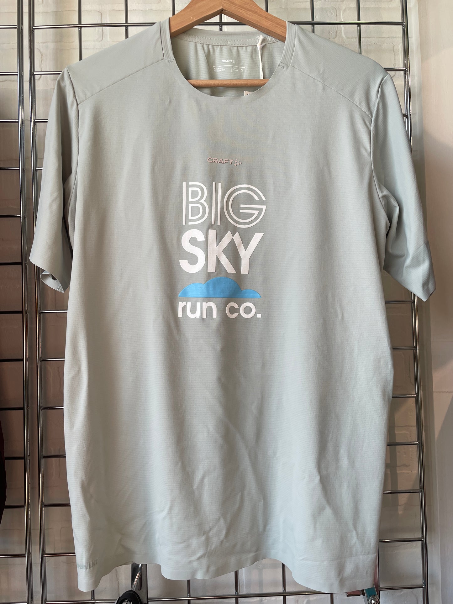 Men's Big Sky Run Co + Craft Hypervent Short Sleeve Shirt