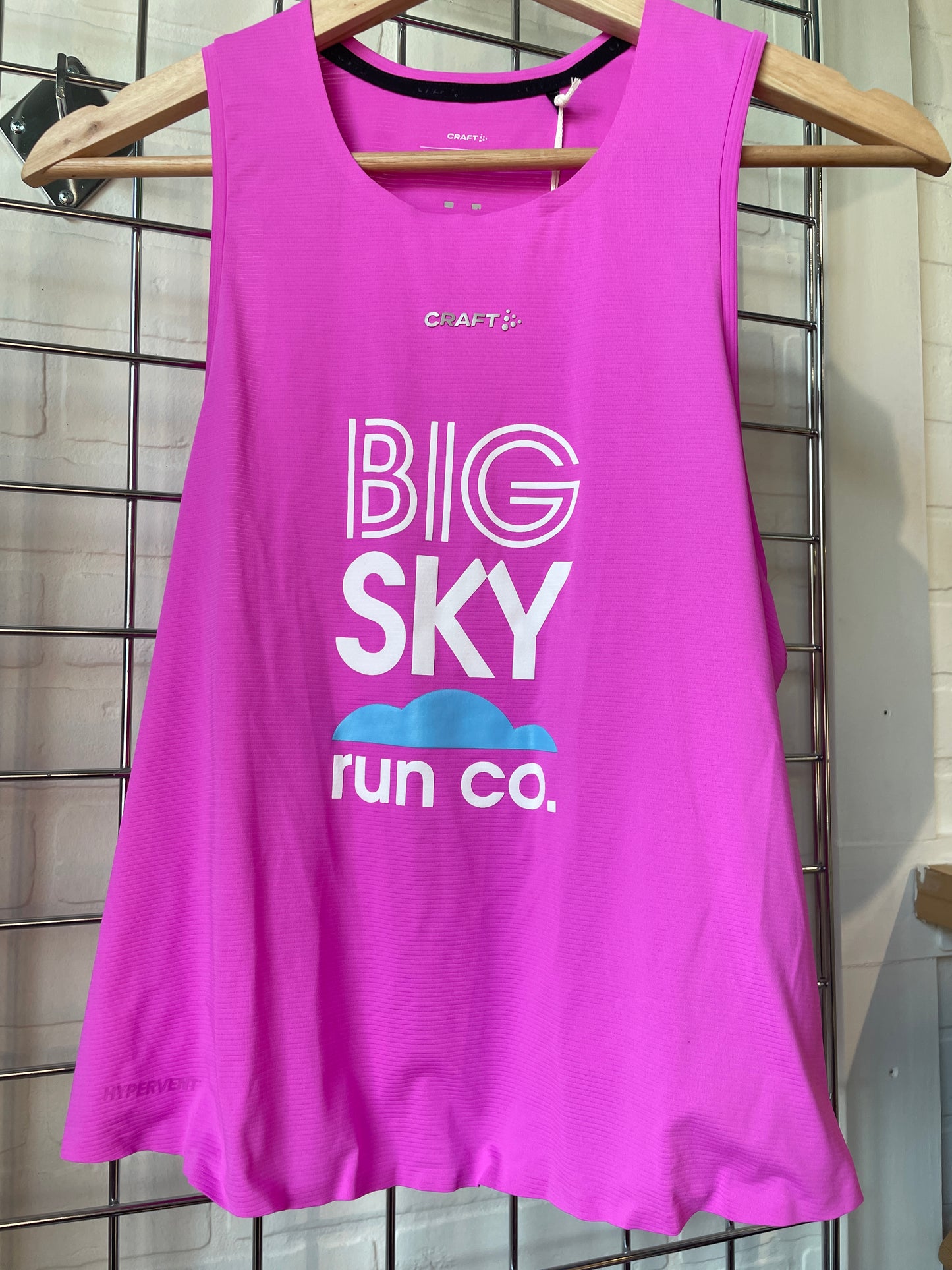 Women's Big Sky Run Co + Craft Hypervent Singlet