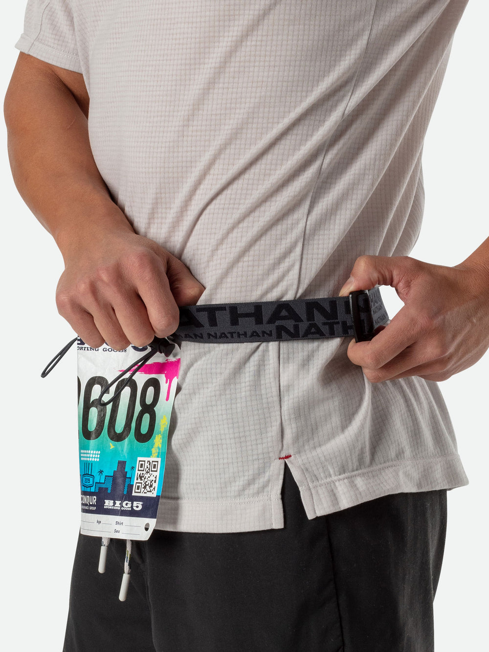 Nathan Race Bib & Nutrition Waist Belt