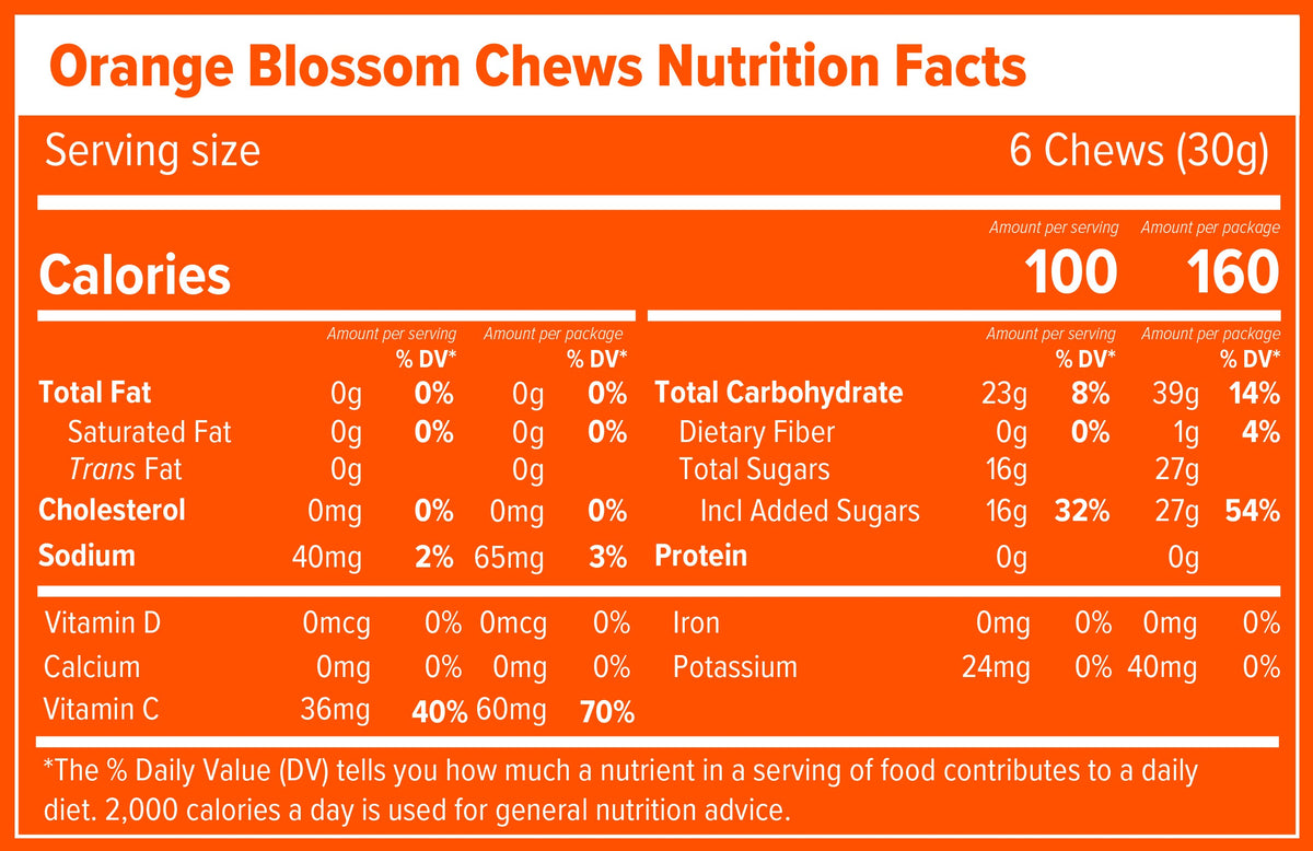 Honey Stinger Organic Energy Chews