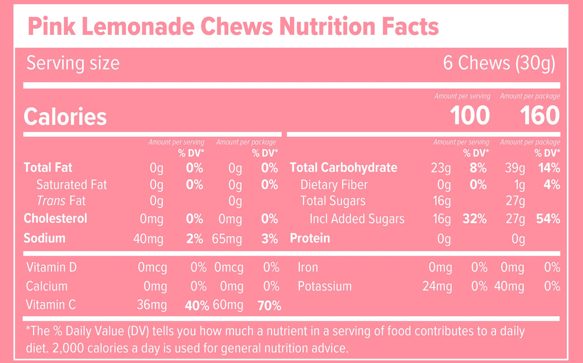 Honey Stinger Organic Energy Chews