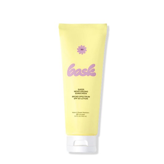 Bask Sheer Moisturizing SPF 50 Sunscreen Travel Size