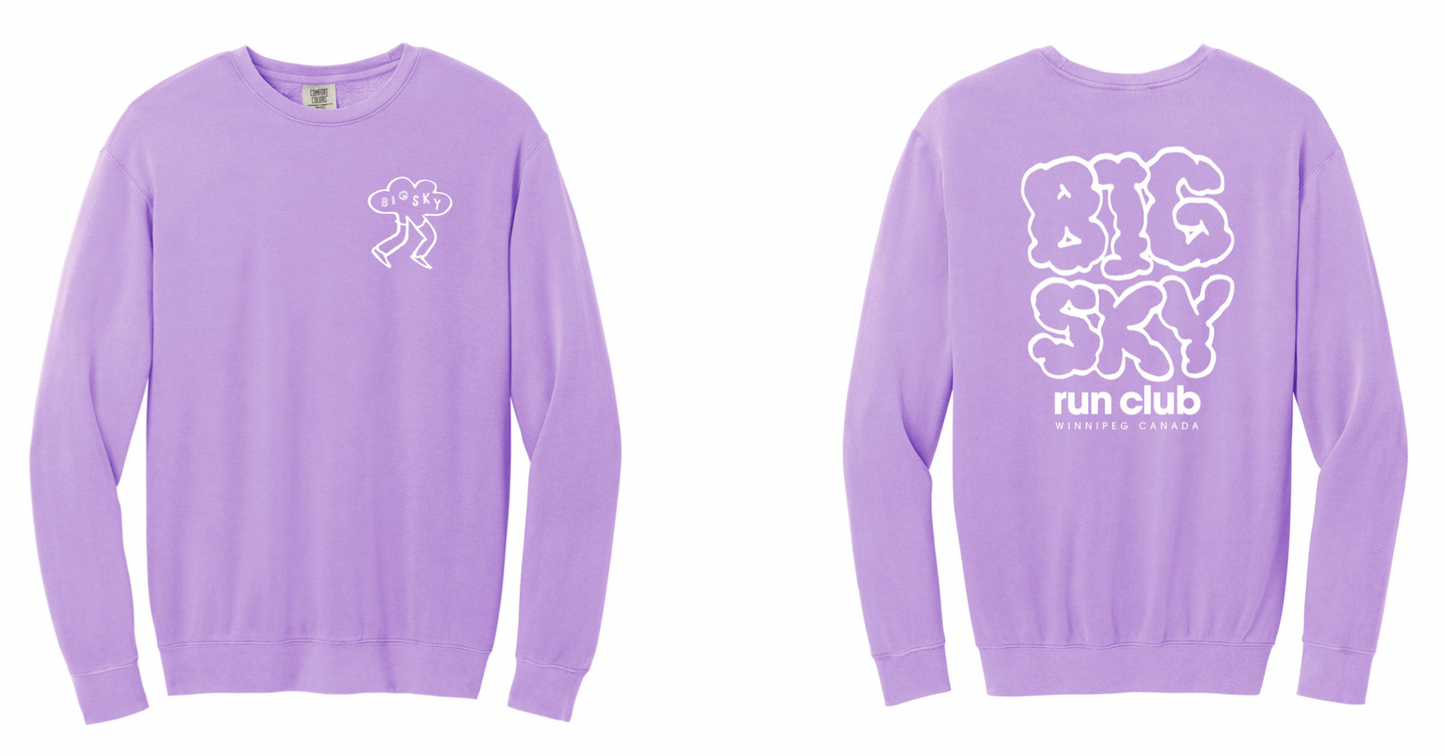 Big Sky Run Club Crew Sweatshirts *Preorder*