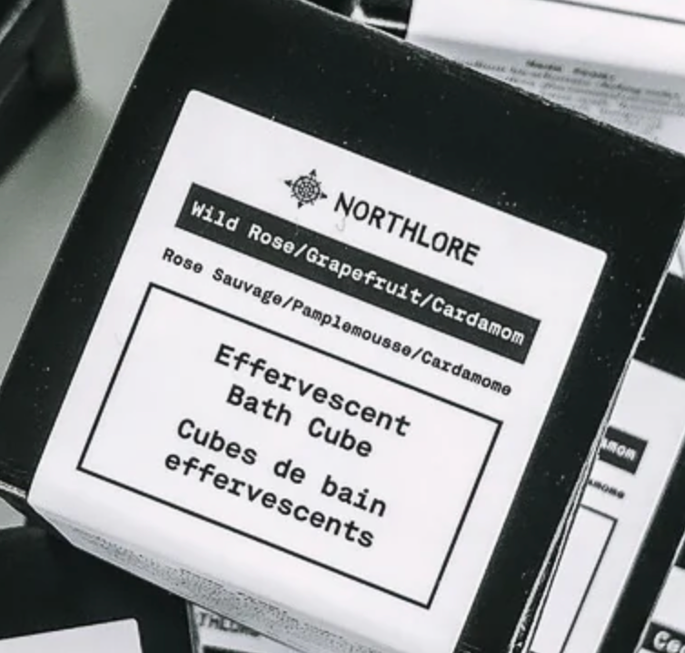 NORTHLORE Effervescent Bath Cubes