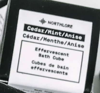 NORTHLORE Effervescent Bath Cubes