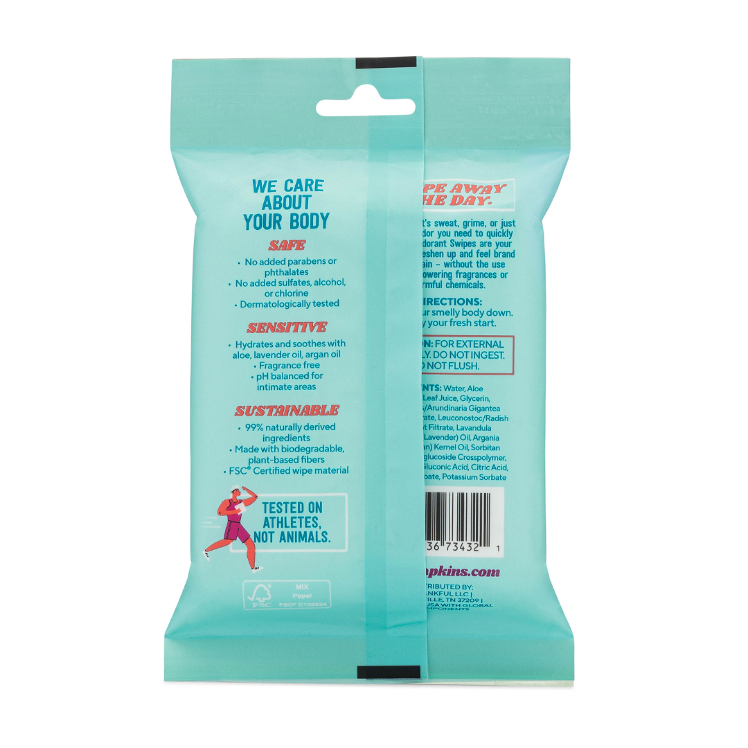 Butt Napkins B.O. dorant Swipes