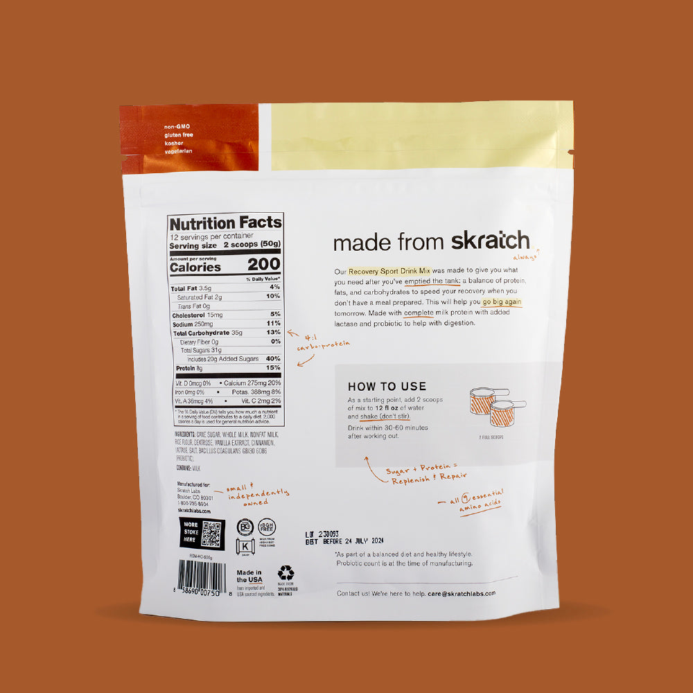 Skratch Labs Recovery Sport Drink Mix 600g