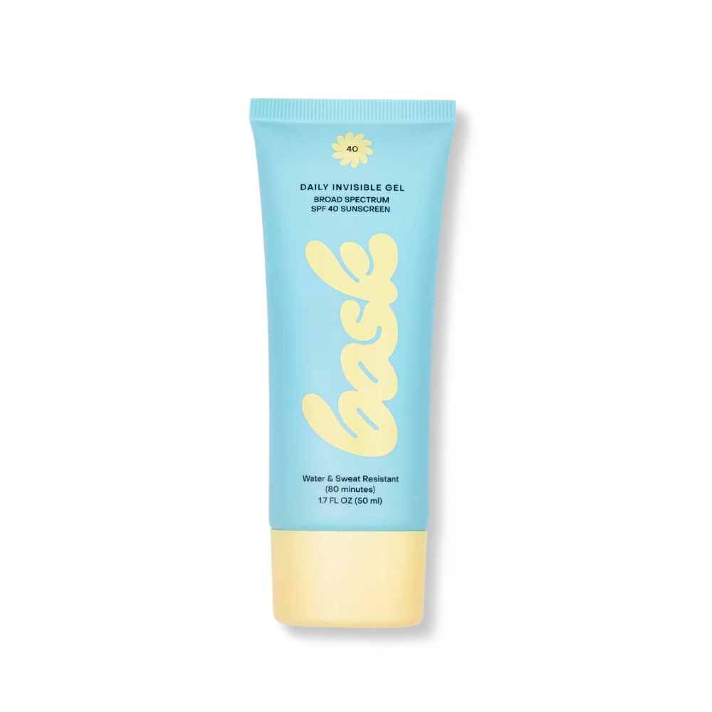 Bask Daily Invisible Gel SPF 40 Face Sunscreen