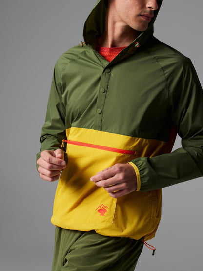 Men's Rabbit High Country Packable Windbreaker Jacket